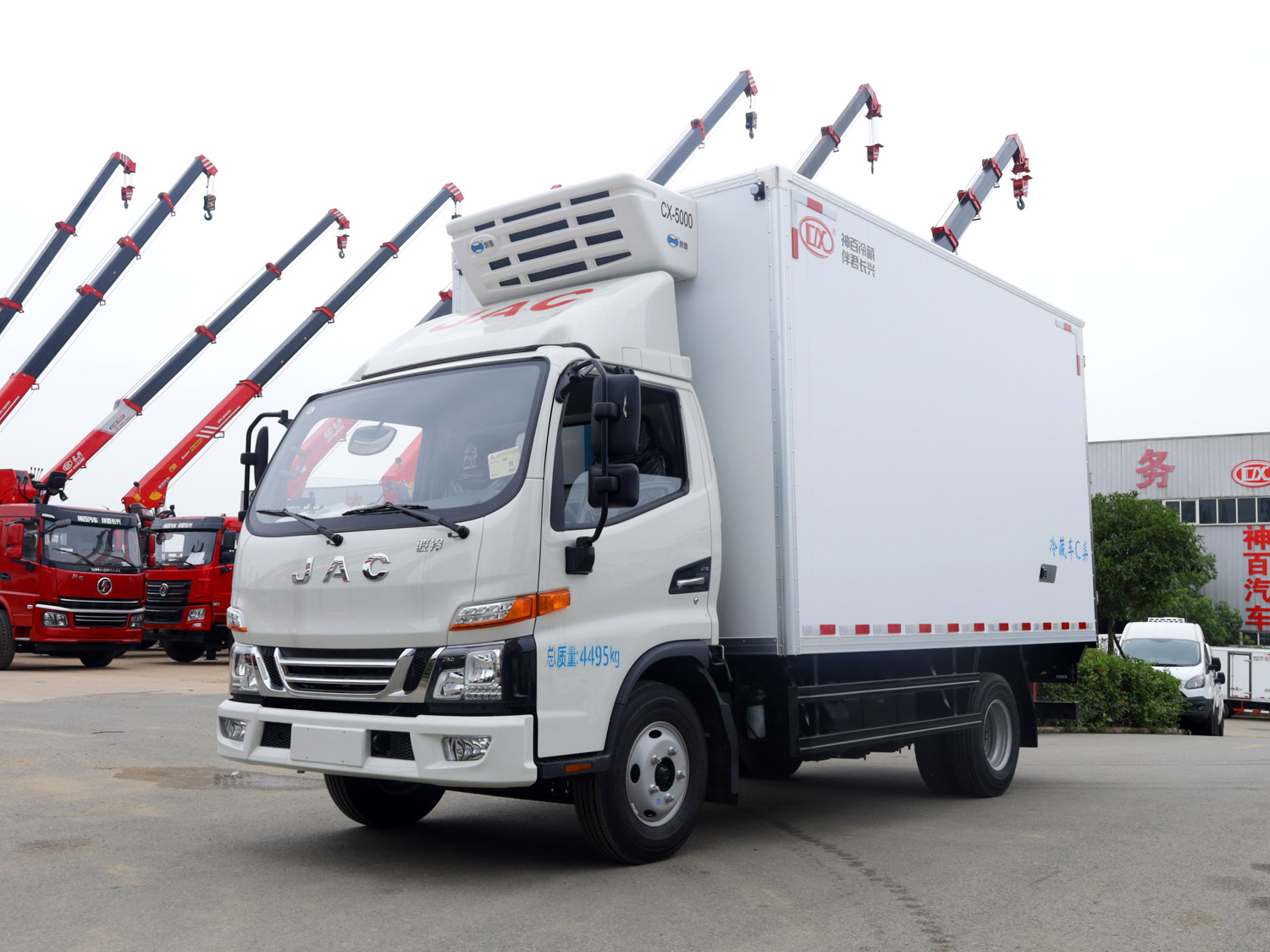 江淮駿鈴藍牌冷藏車